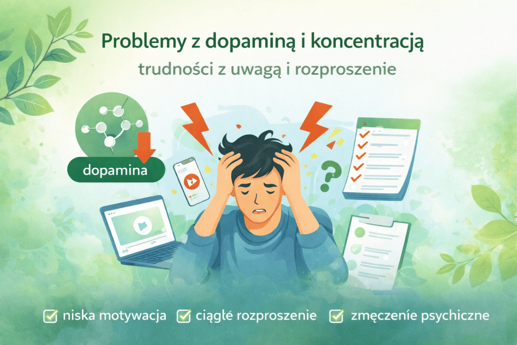 problemy z dopaminą
