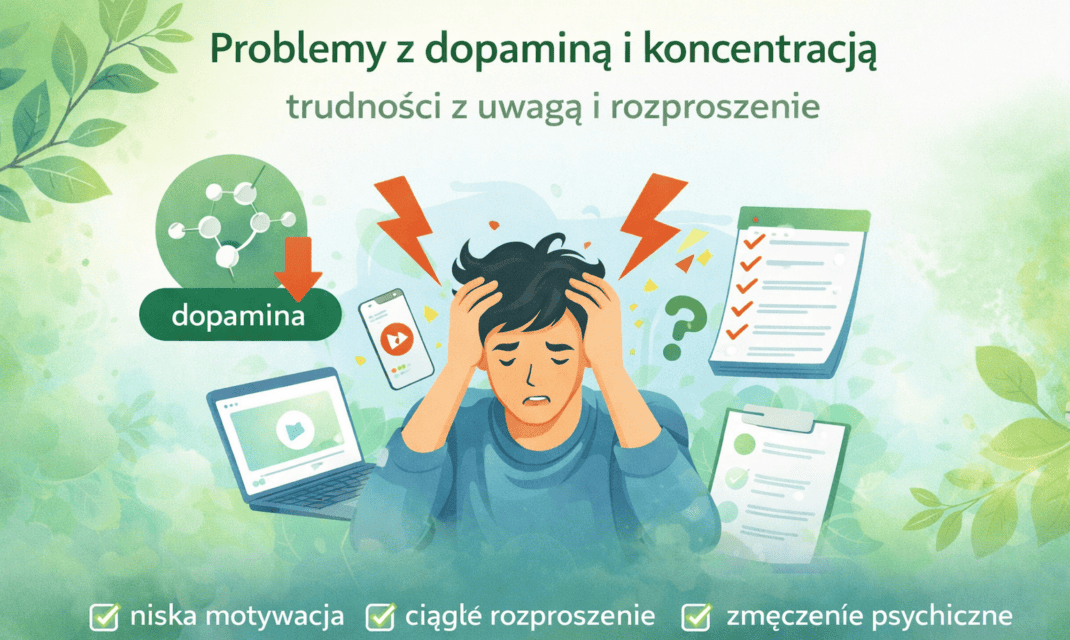 problemy z dopaminą